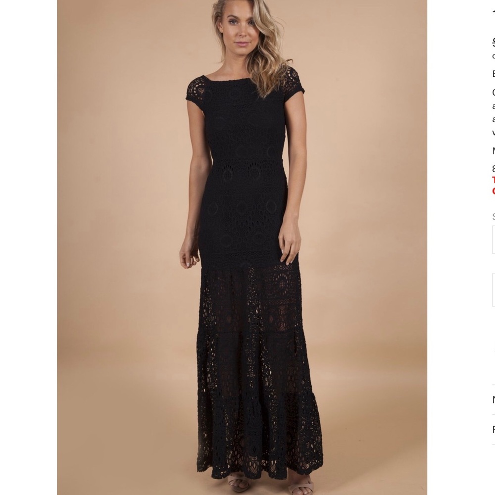 Nightcap Cherry Blossom Positano Maxi dress